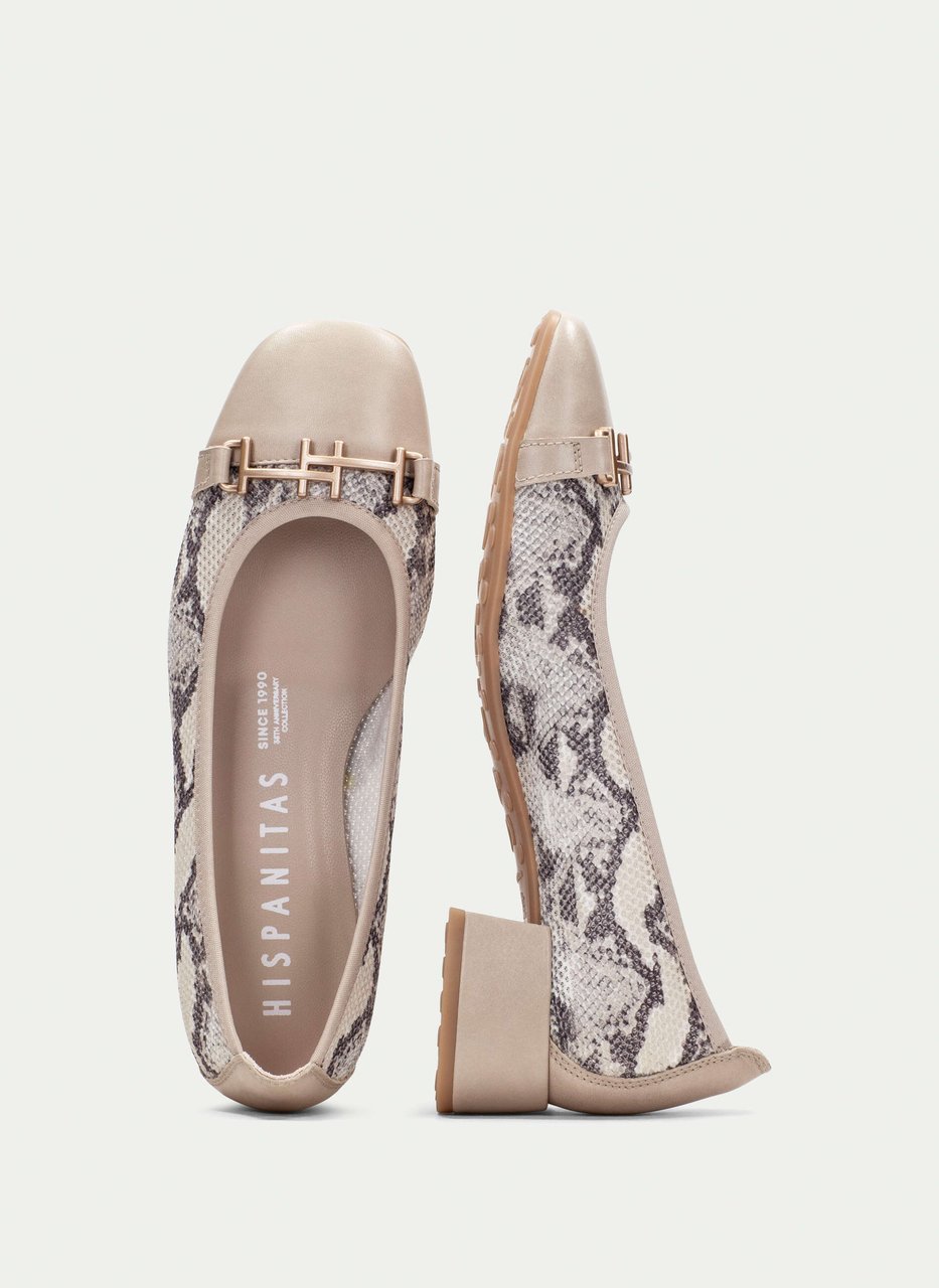 ballerinas oporto python-taupe