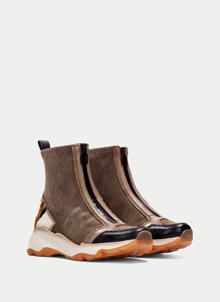 sport-ankle-boot nepal black-taupe-pony