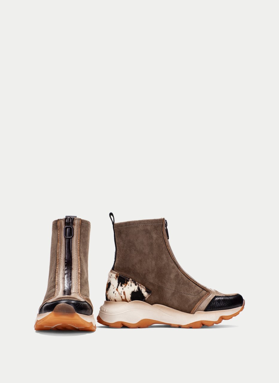 sport-ankle-boot nepal black-taupe-pony