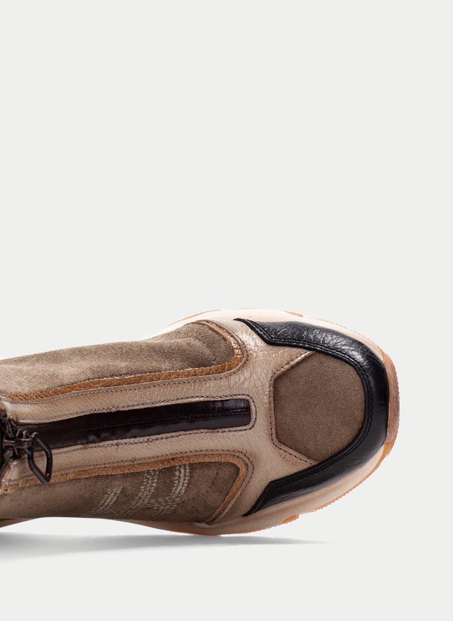 sport-ankle-boot nepal black-taupe-pony