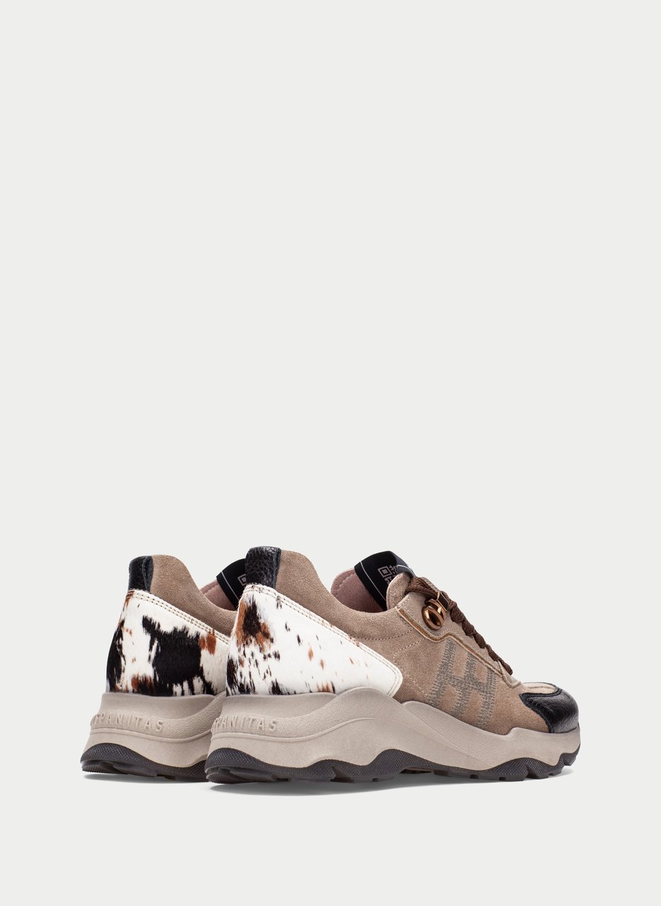 sneaker nepal noir-taupe