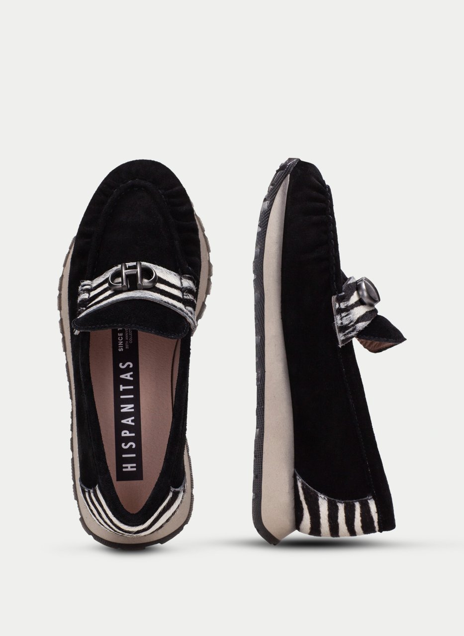 moccasin sport kansas black-zebra
