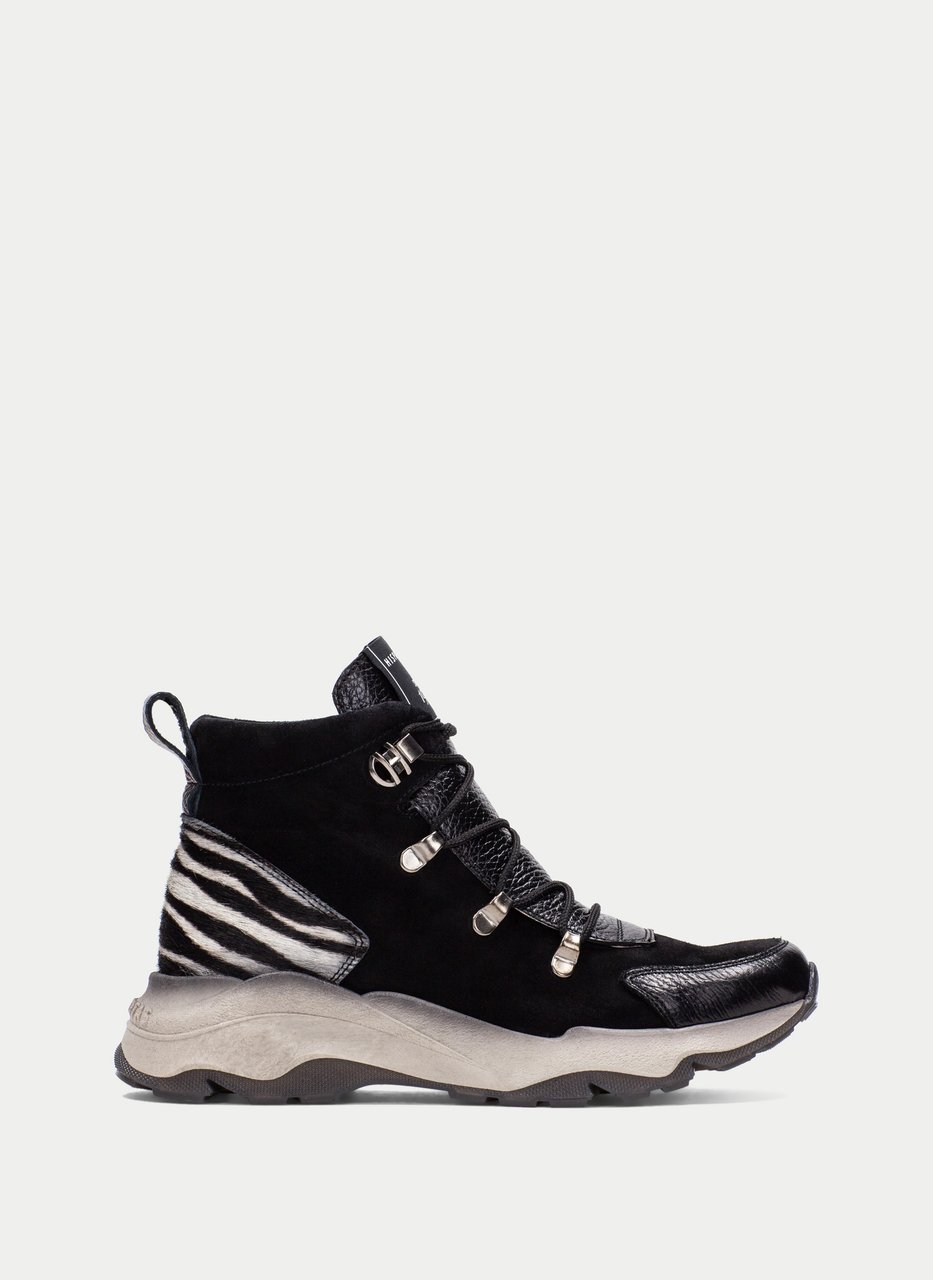 botins desportivos nepal preto-cebra
