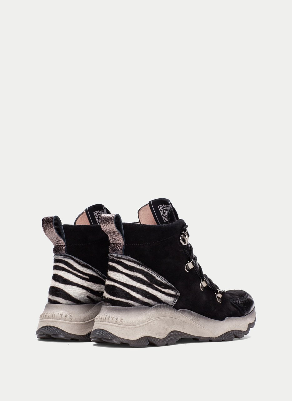 botins desportivos nepal preto-cebra